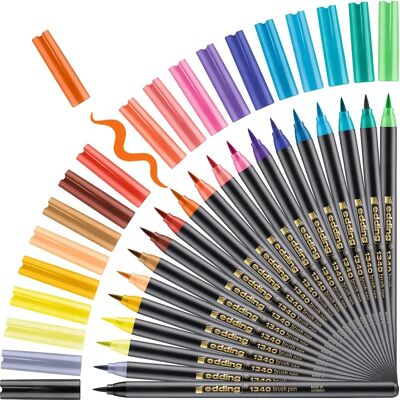 Edding Mehrfarben Malstifte Set - Pinselstift Set Edding Mehrfarben Malstifte Set - Pinselstift Set