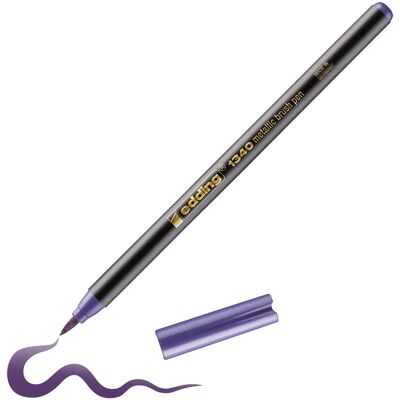 Edding 1340 Metallic Filzstift - Violett Edding 1340 Metallic Filzstift - Violett