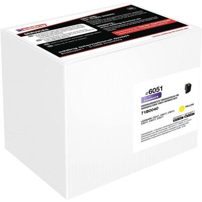 Edding Gelb Toner für Lexmark 71B0040/71B20Y0 - Toner Edding Gelb Toner für Lexmark 71B0040/71B20Y0 - Toner