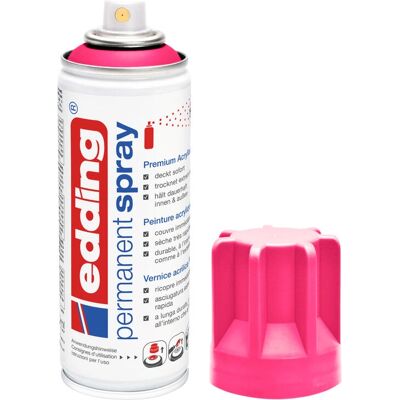 Edding 5200 Acrylspray 200 ml Rosa Spraydose - Acryl Sprühfarbe Edding 5200 Acrylspray 200 ml Rosa Spraydose - Acryl Sprühfarbe