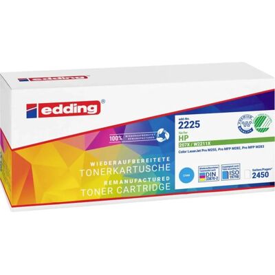 edding Cyan Toner für HP 207X - 2450 Seiten edding Cyan Toner für HP 207X - 2450 Seiten
