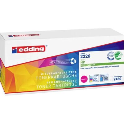 Toner Magenta HP 207X - 2450 pages compatible edding Toner Magenta HP 207X - 2450 pages compatible edding