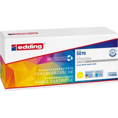 Cartouche de toner Edding EDD-5070 - Jaune pour Kyocera M 6235, M 6635, P 6235 Cartouche de toner Edding EDD-5070 - Jaune pour Kyocera M 6235, M 6635, P 6235