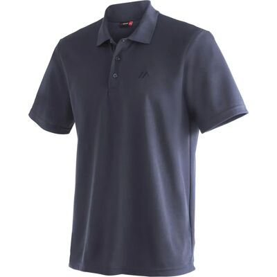 Maier Sports Ulrich Blau Polo Shirt - Hiking Casual Sportwear Maier Sports Ulrich Blau Polo Shirt - Hiking Casual Sportwear