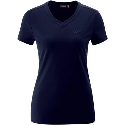 Maier Sports Trudy Blau V-Ausschnitt T-Shirt - Outdoor & Wandern Maier Sports Trudy Blau V-Ausschnitt T-Shirt - Outdoor & Wandern