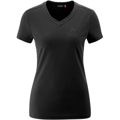 Maier Sports Trudy T-shirt Fonctionnel Noir - Publicité Maier Sports Trudy T-shirt Fonctionnel Noir - Publicité
