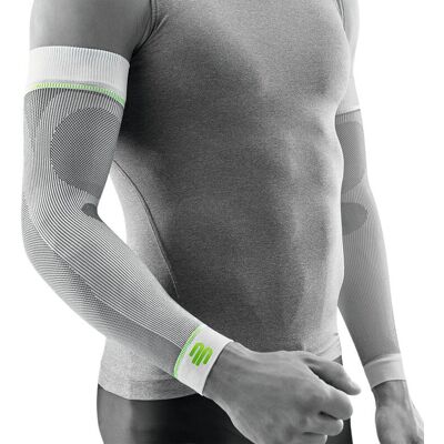 Bauerfeind Sport Compressie Armlagen - Wit - L Bauerfeind Sport Compressie Armlagen - Wit - L