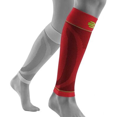 Bauerfeind - Sports Compression Sleeves Lower Leg - Rot - M - Short Bauerfeind - Sports Compression Sleeves Lower Leg - Rot - M - Short