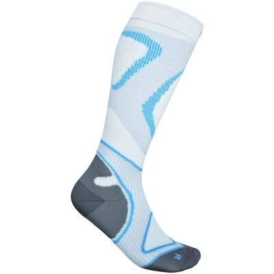 Bauerfeind EU 38-40 M Chaussettes de Compression Blanches - Support Course - Publicité Bauerfeind EU 38-40 M Chaussettes de Compression Blanches - Support Course - Publicité