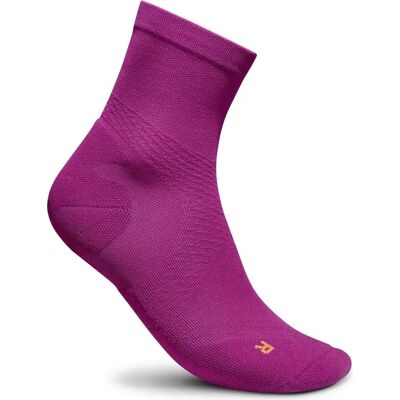 Bauerfeind EU 41-43 Chaussettes de Course Rose - Mi-Mollet - Publicité Bauerfeind EU 41-43 Chaussettes de Course Rose - Mi-Mollet - Publicité