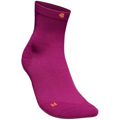 Bauerfeind EU 41-43 Pink Laufssocken - Mid Cut Bauerfeind EU 41-43 Pink Laufssocken - Mid Cut