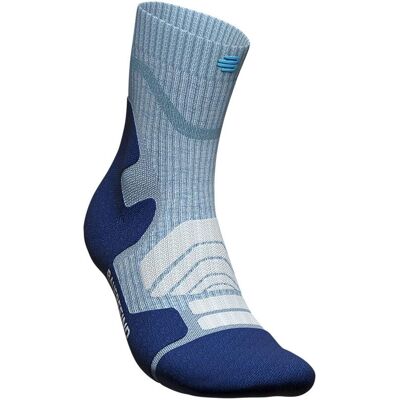Bauerfeind Outdoor Merino Mid Cut Socks - Bleu ciel - Chaussettes - Publicité Bauerfeind Outdoor Merino Mid Cut Socks - Bleu ciel - Chaussettes - Publicité