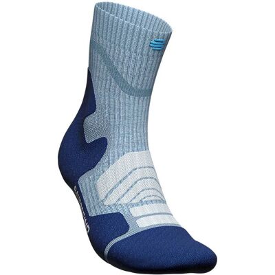 Bauerfeind Outdoor Merino Mid Cut Socks - Hemelsblauw - Ondersteunend, Ademend, Duurzaam Bauerfeind Outdoor Merino Mid Cut Socks - Hemelsblauw - Ondersteunend, Ademend, Duurzaam