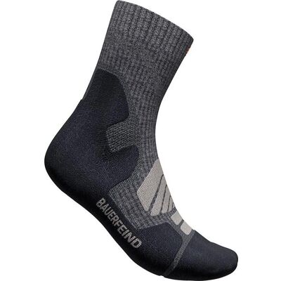 Bauerfeind Outdoor Merino Mid Cut Socks - Stabil, Ademend, 46-49 Bauerfeind Outdoor Merino Mid Cut Socks - Stabil, Ademend, 46-49