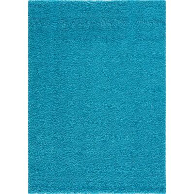 SANAT LOCA Blauer Hochflor-Teppich - Teppich SANAT LOCA Blauer Hochflor-Teppich - Teppich