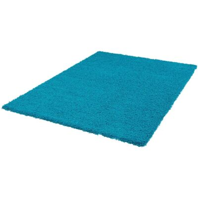 SANAT Loca Hochflor Blau Teppich - Teppich SANAT Loca Hochflor Blau Teppich - Teppich