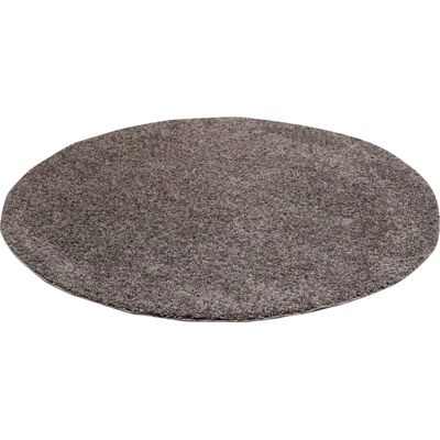 SANAT LOCA Shaggy-Teppich - 120cm, 30mm, Grau - Teppich SANAT LOCA Shaggy-Teppich - 120cm, 30mm, Grau - Teppich