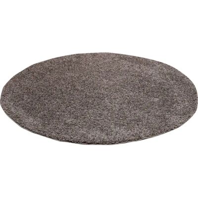 SANAT Loca Hochflor Teppich Rund 200cm Grau - Teppich SANAT Loca Hochflor Teppich Rund 200cm Grau - Teppich