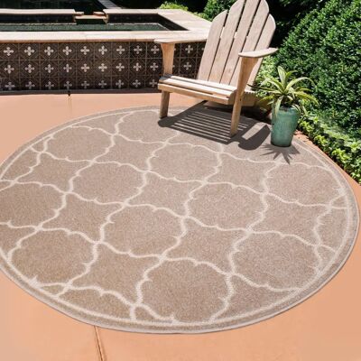 SANAT - Berlin - Beige - Ø150 cm - Teppich SANAT - Berlin - Beige - Ø150 cm - Teppich