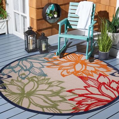 SANAT - Floral 2 - Ø150 cm - 6 mm - Rug SANAT - Floral 2 - Ø150 cm - 6 mm - Rug
