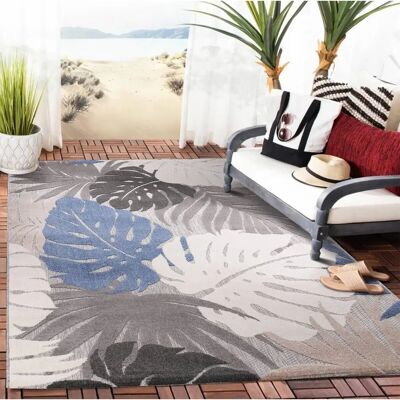 Sanat Floral Teppich - 120x170cm beige innen- und outdoor vielseitig Sanat Floral Teppich - 120x170cm beige innen- und outdoor vielseitig