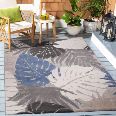 SANAT Florale Outdoor Teppich Beige - Für drinnen & draußen SANAT Florale Outdoor Teppich Beige - Für drinnen & draußen