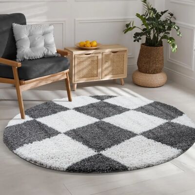 SANAT - MILANO - Grau - Ø150cm - Rug SANAT - MILANO - Grau - Ø150cm - Rug