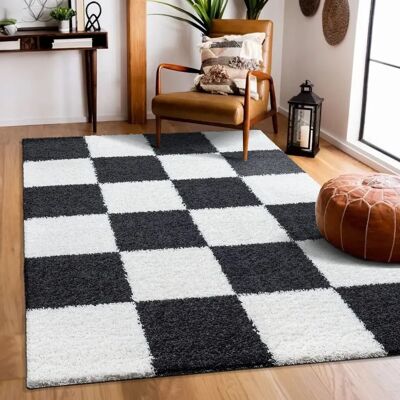 SANAT - MILANO 1250 - Schwarz - 80x200 cm - Rug SANAT - MILANO 1250 - Schwarz - 80x200 cm - Rug