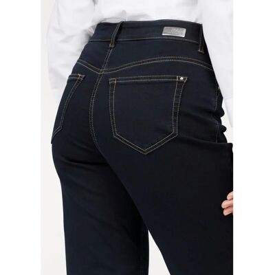 MAC Stella Jeans - Dunkelblau gewaschen - Hohe Taille - Gerade Bein MAC Stella Jeans - Dunkelblau gewaschen - Hohe Taille - Gerade Bein