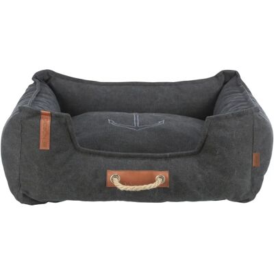 Cama para perro/gato Trixie - Cuadrada - Negro - 60x50cm Cama para perro/gato Trixie - Cuadrada - Negro - 60x50cm