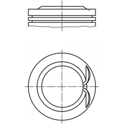 MAHLE ORIGINAL 028 PI 00146 000 Piston - Motor Del MAHLE ORIGINAL 028 PI 00146 000 Piston - Motor Del