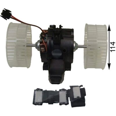 MAHLE Ventilador Interior - AB 133 000P - Compatible con BMW Serie 5 - Aire Acondicionado MAHLE Ventilador Interior - AB 133 000P - Compatible con BMW Serie 5 - Aire Acondicionado