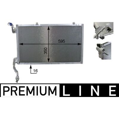 MAHLE AC 10 000P - Răcitor de aer condiționat MAHLE AC 10 000P - Răcitor de aer condiționat