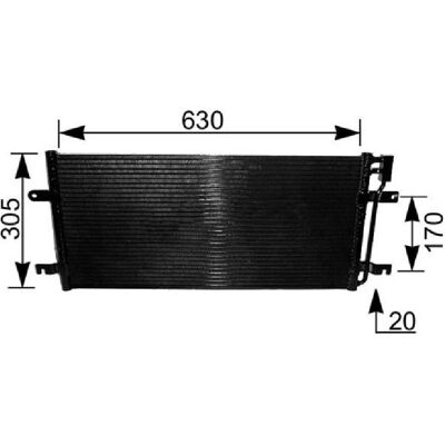 MAHLE ORIGINAL AC 231 000S - Κοντεσάιρα - Κλιματισμός αυτοκινήτου MAHLE ORIGINAL AC 231 000S - Κοντεσάιρα - Κλιματισμός αυτοκινήτου