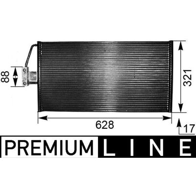Mahle Behr - Modèle AC266000P - Condenseur pour climatisation - Publicité Mahle Behr - Modèle AC266000P - Condenseur pour climatisation - Publicité