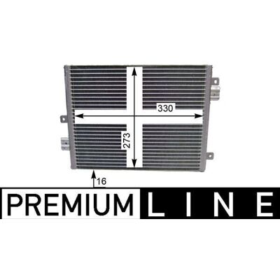MAHLE Original AC 354 000P Συμπυκνωτής - Porsche: 911, Boxster, Cayman MAHLE Original AC 354 000P Συμπυκνωτής - Porsche: 911, Boxster, Cayman