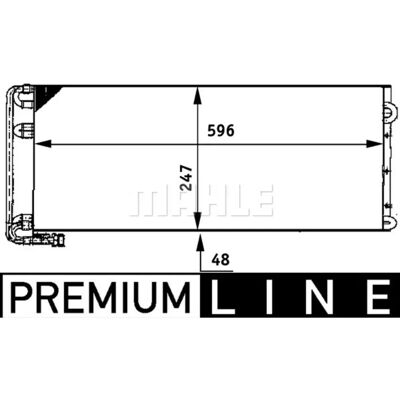 MAHLE Original AC 669 000P Συμπυκνωτής - Συμπαγής, Ανθεκτικός, Συμβατός MAHLE Original AC 669 000P Συμπυκνωτής - Συμπαγής, Ανθεκτικός, Συμβατός