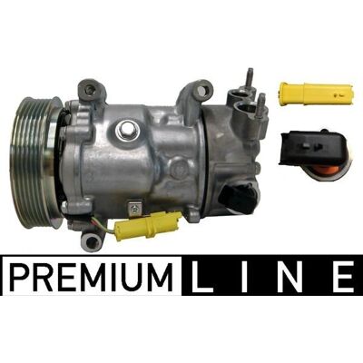 MAHLE ORIGINAL Συμπιεστής κλιματισμού - SD6C12, R 1234yf, R 134a MAHLE ORIGINAL Συμπιεστής κλιματισμού - SD6C12, R 1234yf, R 134a