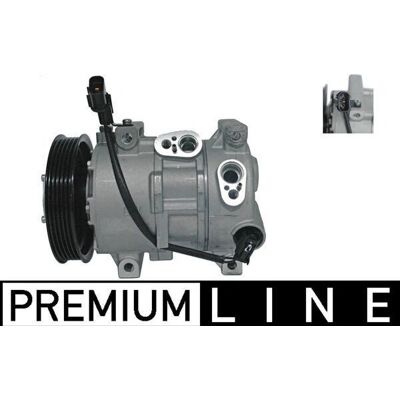 Ψυκτικός συμπιεστής Mahle Behr - R 134a, 12V, 4 αυλακώσεις - Κλιματισμός Ψυκτικός συμπιεστής Mahle Behr - R 134a, 12V, 4 αυλακώσεις - Κλιματισμός