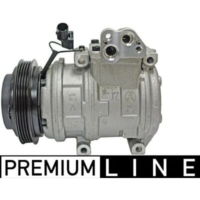MAHLE 10PA17C Klimakompressor - R134a, 4 V-bælter, PAG 46 olie MAHLE 10PA17C Klimakompressor - R134a, 4 V-bælter, PAG 46 olie