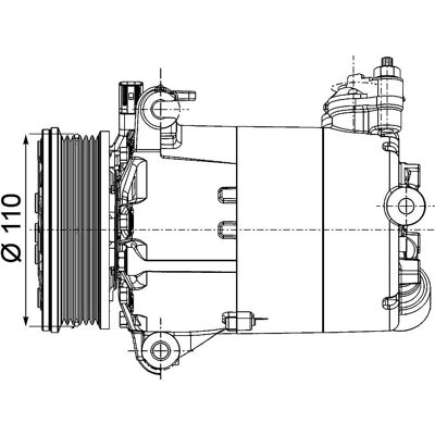 Volvo MAHLE ACP 1357 000P - Premium Συμπιεστής Κλιματισμού Volvo MAHLE ACP 1357 000P - Premium Συμπιεστής Κλιματισμού