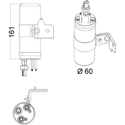 BEHR MAHLE AD 6 000P Pezzo di Condizionatore - HVAC BEHR MAHLE AD 6 000P Pezzo di Condizionatore - HVAC