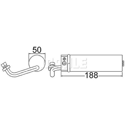 MAHLE ORIGINAL AD 68 000S - Afkølingsflaske til Nissan MAHLE ORIGINAL AD 68 000S - Afkølingsflaske til Nissan