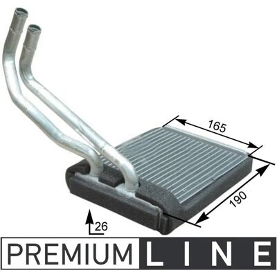 MAHLE AH177000P Radiator - Aluminium, For Hyundai Terracan MAHLE AH177000P Radiator - Aluminium, For Hyundai Terracan