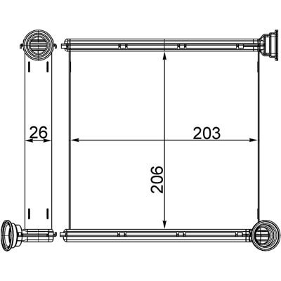 MAHLE Θέρμανση AH 256 000S - Σύστημα θέρμανσης MAHLE Θέρμανση AH 256 000S - Σύστημα θέρμανσης