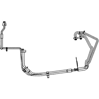 Mahle Transit Högt/ lågt tryckledningar - Luftkonditionering Mahle Transit Högt/ lågt tryckledningar - Luftkonditionering