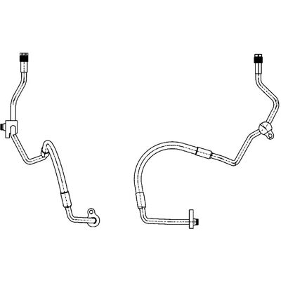MAHLE AP 118 000P Høyttrykk Klimaslange - Klimaanlegg MAHLE AP 118 000P Høyttrykk Klimaslange - Klimaanlegg