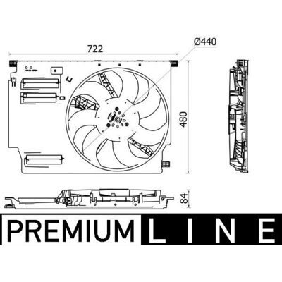 Mahle CFF 532 000P Radiatordåse - Kølesystem Mahle CFF 532 000P Radiatordåse - Kølesystem