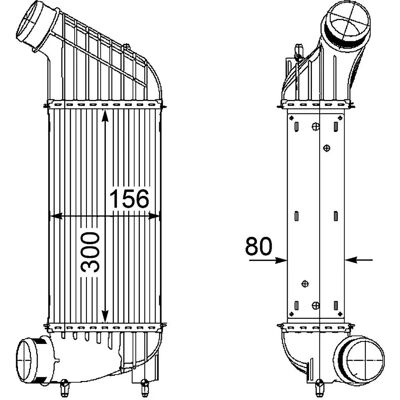 MAHLE ORIGINAL CI 181 000P - Ψυκτήρας για Peugeot, Citroën, Fiat, Lancia MAHLE ORIGINAL CI 181 000P - Ψυκτήρας για Peugeot, Citroën, Fiat, Lancia