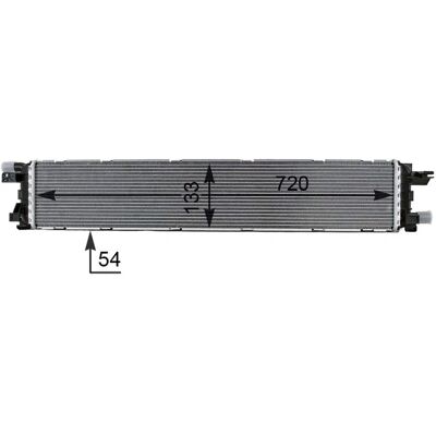Intercooler MAHLE - Alacsony hőmérsékletű hűtő AUDI Q3 A7 S5 A6 S4 Intercooler MAHLE - Alacsony hőmérsékletű hűtő AUDI Q3 A7 S5 A6 S4